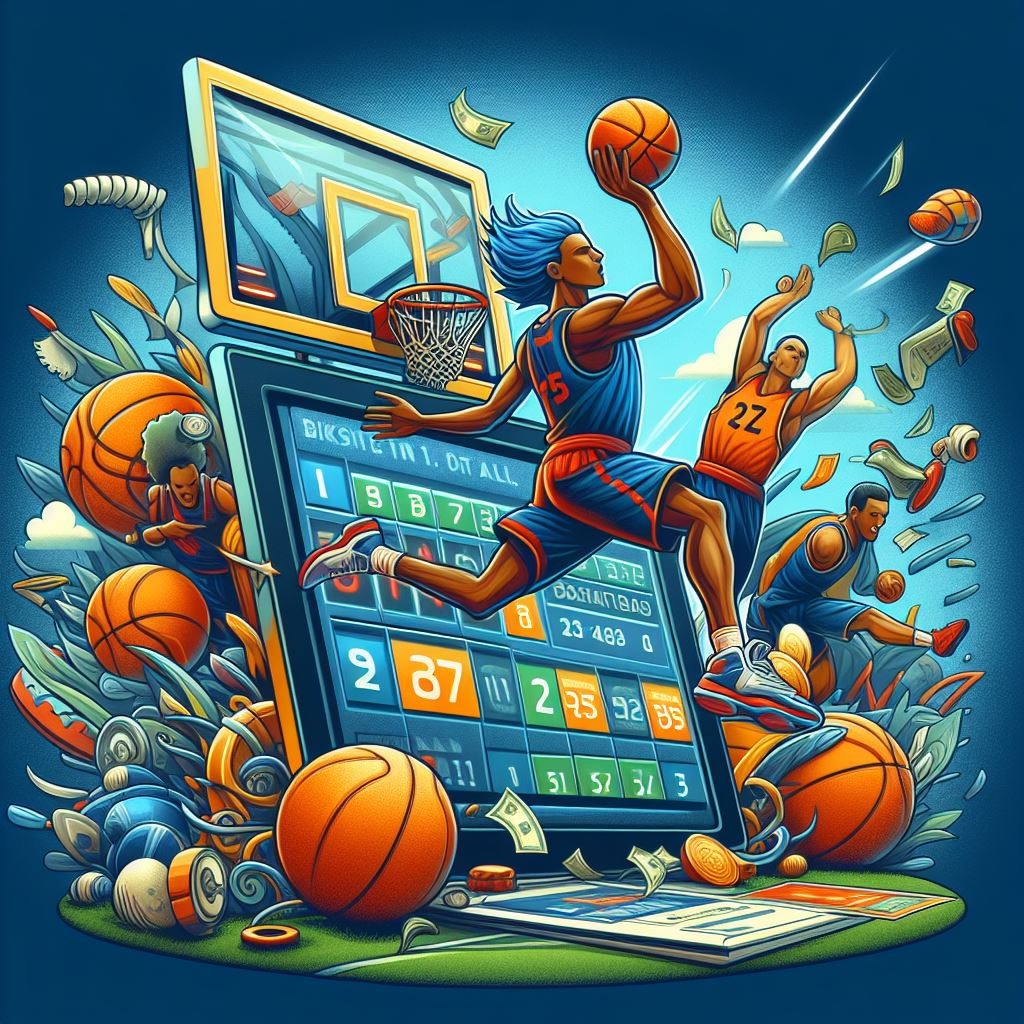 Basketball Betting Blitz: Experience the thrill of slam dunking your way to wins with basketball betting blitz.